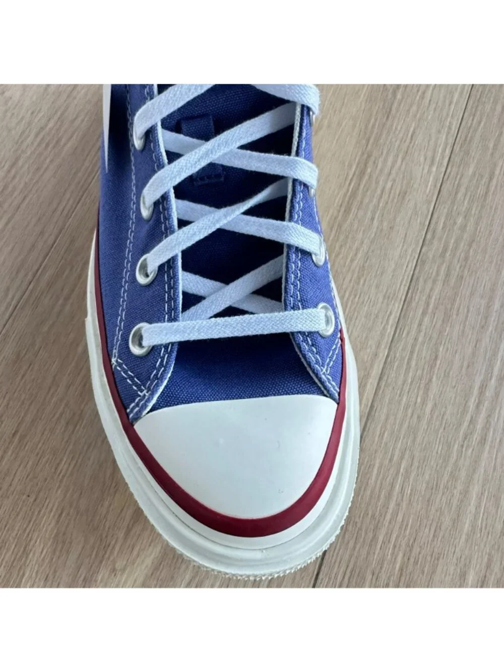 ⭐Converse Chuck Double Stack Platform 7.5 Mens shoes Sneaker Blue Purple A16064C